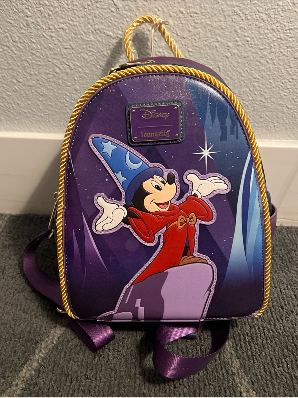 Disney D23 2026 Fantasia Sorcerer Mickey Loungefly Backpack Bag